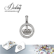 Destiny Jewellery Crystal From Swarovski Necklace My Crown Pendant